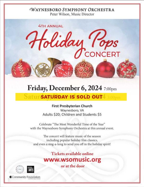 WSO Holiday concerts 2024