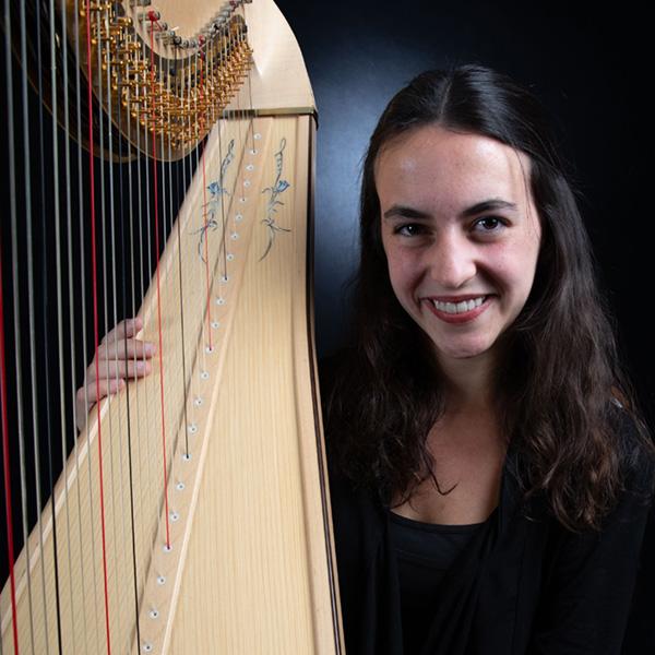 Madeline Hamilton, principal harp